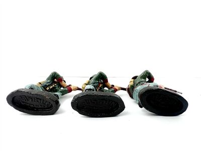 Elastolin Hausser Figuren Soldaten als 3er-Set Infanterie 7cm