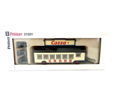 Preiser 21031 H0 Kassenwagen Zirkus Krone 1:87 NEU