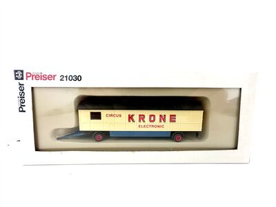 Preiser 21030 H0 Elektronikwagen Zirkus Krone 1:87 NEU