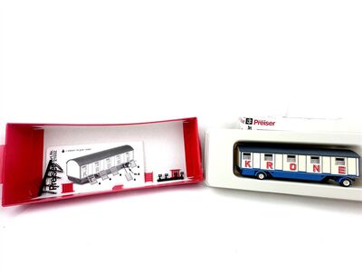 Preiser 21032 H0 Mannschaftswagen Zirkus Krone 1:87 NEU