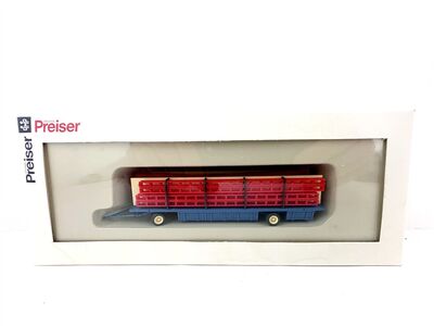 Preiser 21024 H0 Masttransportwagen Zirkus Krone 1:87 NEU