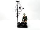 Lineol Massefigur WWII Funker mit Funkger�t & Antenne ca....