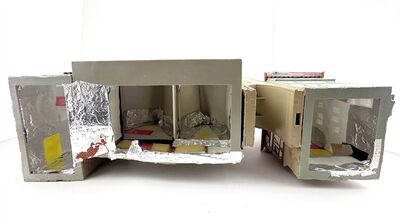 Kibri H0 Altstadtzeile mit Rathaus-Apotheke Fachwerk mit Stadttor