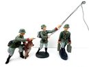 Elastolin Masse Figuren WW2 Nachrichtentruppe &...