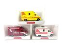 Wiking H0 Rettungswagen (RTW) MB Sprinter 3 St�ck 1:87