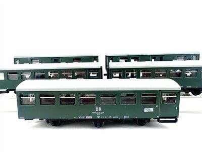 Piko H0 DR Reko-Wagenset (3 Sitzwagen, Gep�ckwagen & Postwagen)