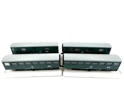 Piko H0 DR Reko-Wagenset (3 Sitzwagen, Gep�ckwagen & Postwagen)
