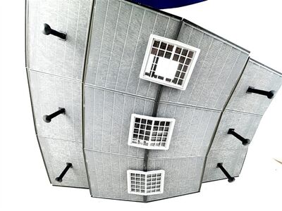 Fleischmann 6476 H0 Ringlokschuppen 3-st�ndig Bahnbetriebswerk TOP