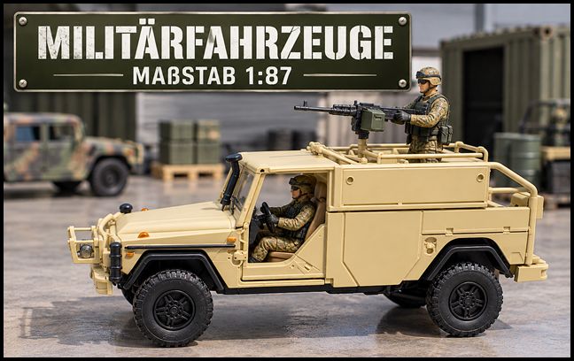 Artitec Militärfahrzeuge 1:87 Artitec Militärfahrzeuge 1:87 - Panzer, Transporter & LKW Modelle