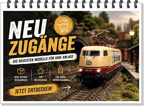 Neuzug�nge, Highlights und Neuheiten bei Isking-Modellbahn